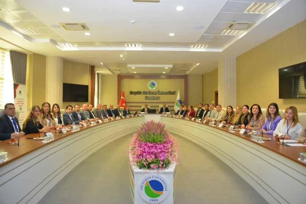 Kırşehir Ahi Evran Üniversitesinin KalDer EFQM Modeli tanıma ve ödül programı saha ziyareti tamamlandı