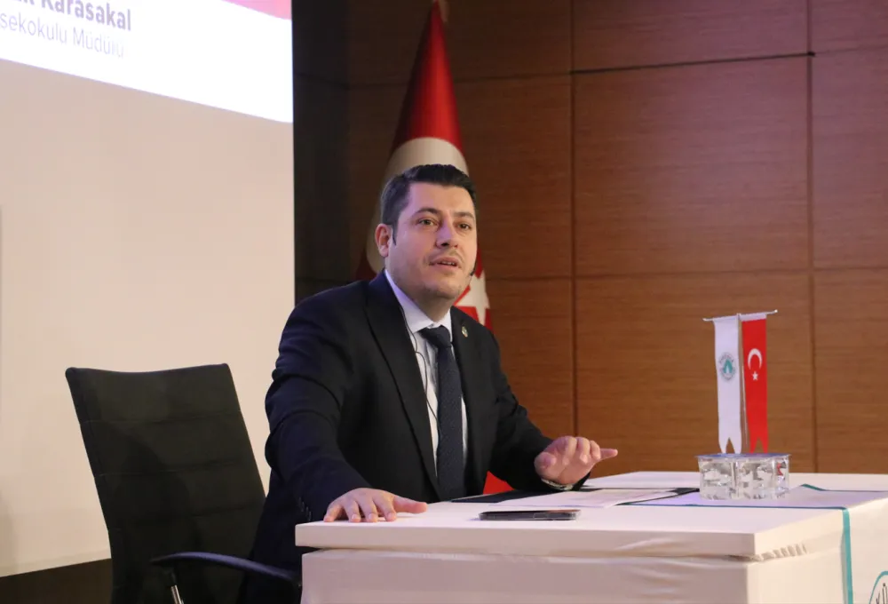 Ömer Faruk Karasakal, SHMYO öğrencileriyle bir araya geldi