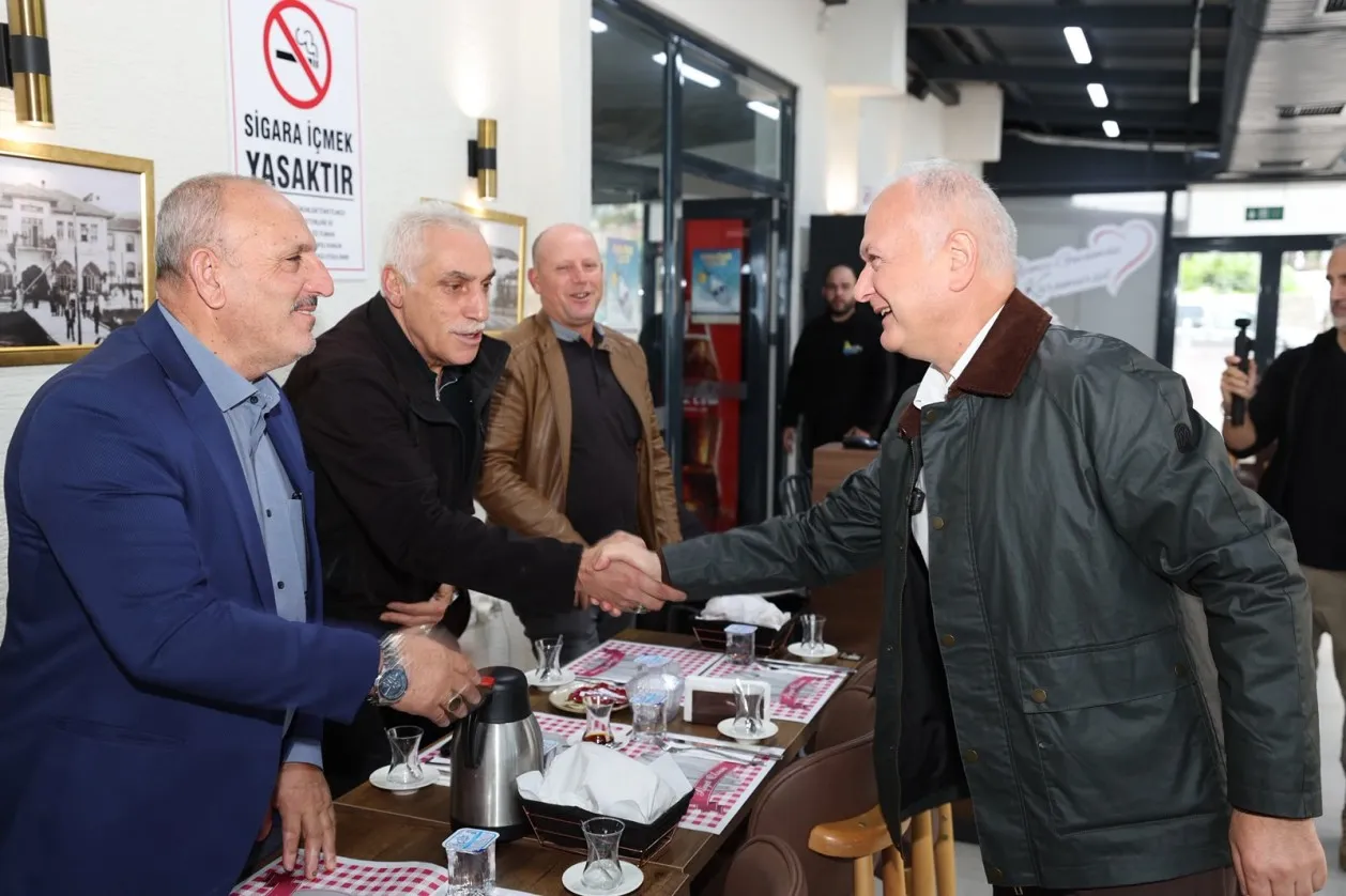 Başkan Çalık, Muhtarlarla kahvaltıda buluştu