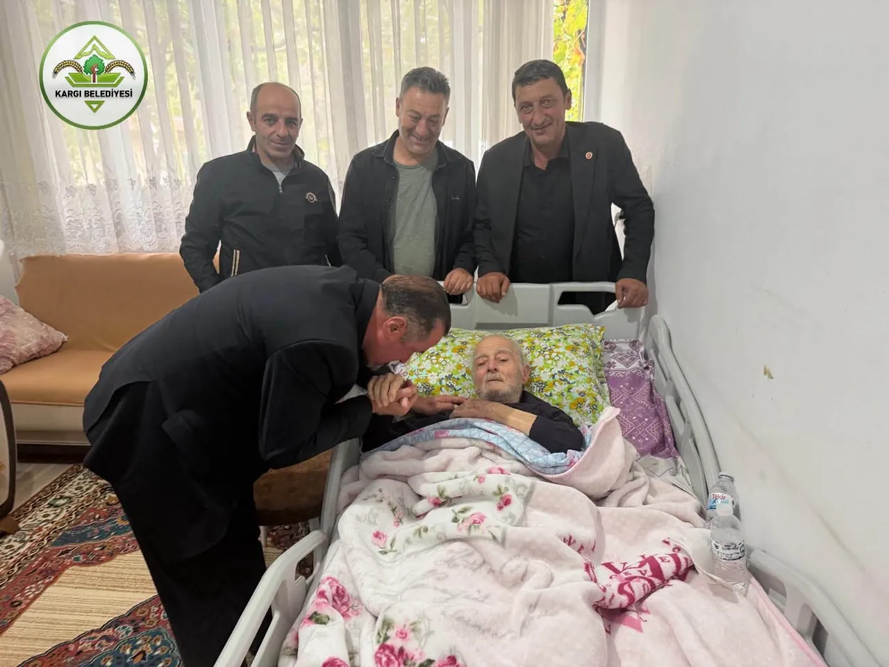 Kargı Belediye Başkanı geçmiş olsun ziyaretinde bulundu