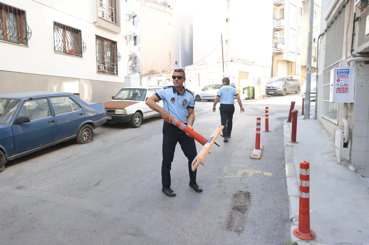 Konak’ta kaldırım ve yol işgallerine geçit yok