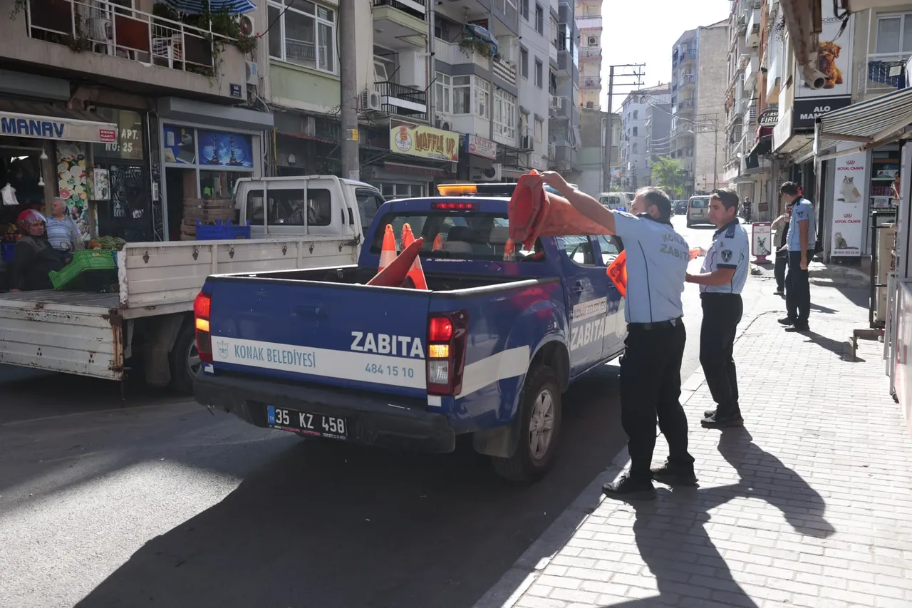 Konak’ta kaldırım ve yol işgallerine geçit yok