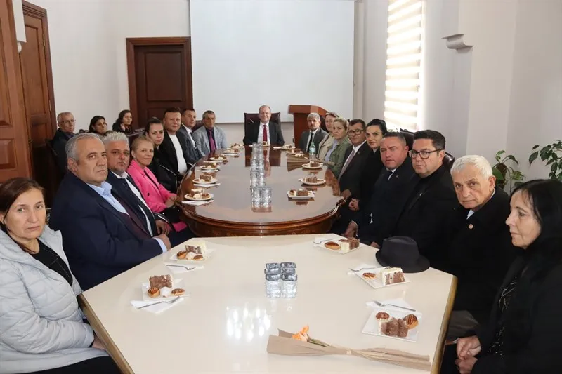 Muratlı'da Muhtarlar Günü kutlandı