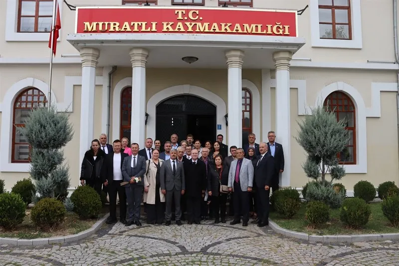 Muratlı'da Muhtarlar Günü kutlandı