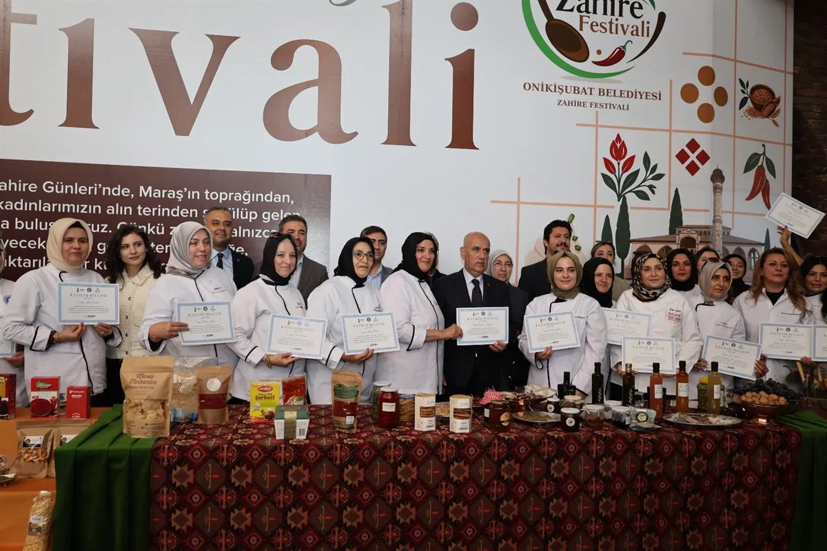 Kaymakam Çiğdem, Zahire Festivali açılış törenine katıldı