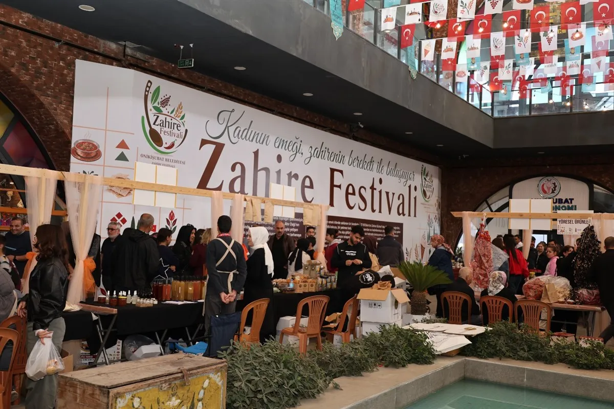 Kaymakam Çiğdem, Zahire Festivali açılış törenine katıldı