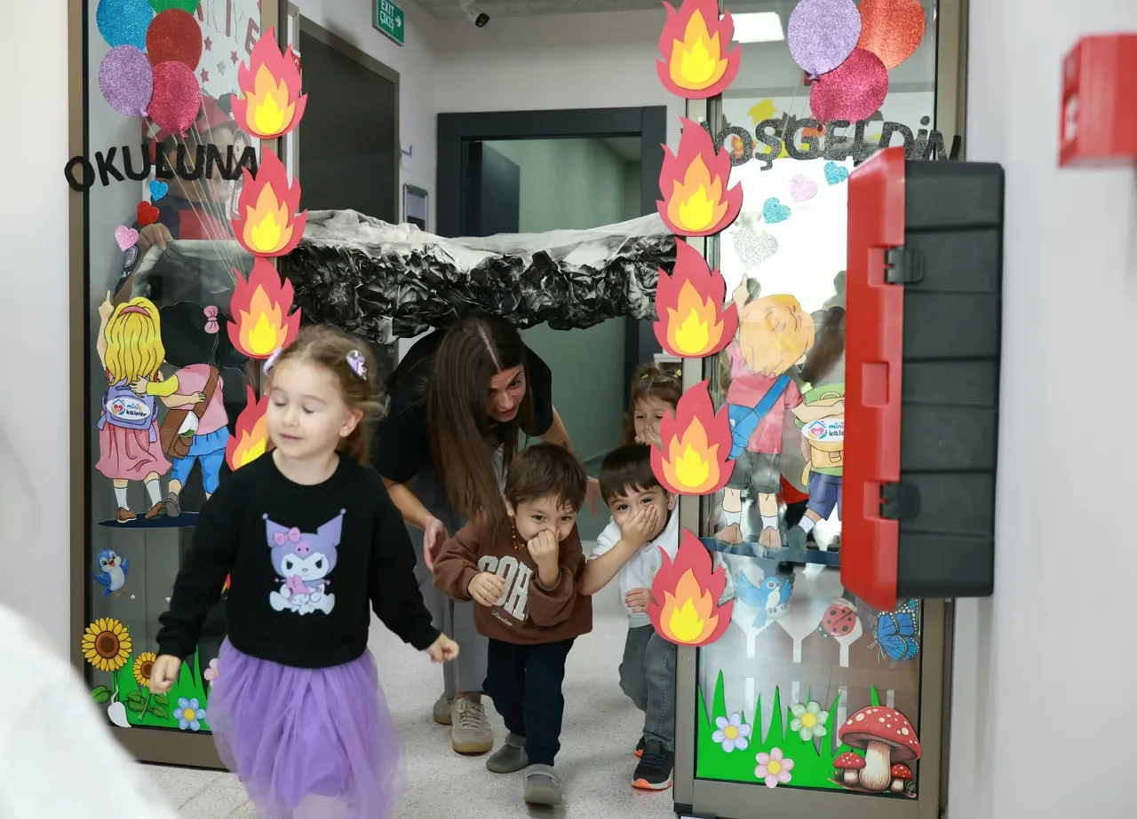 Osmangazi’de kreş öğrencileri afetlere karşı bilinçlendirildi