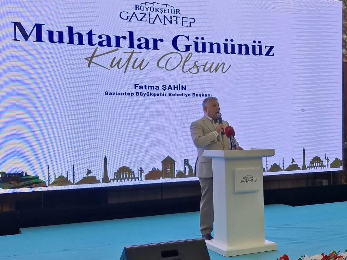 Oğuzeli Belediyesi, muhtarlar Günü’nde muhtarlarla bir araya geldi