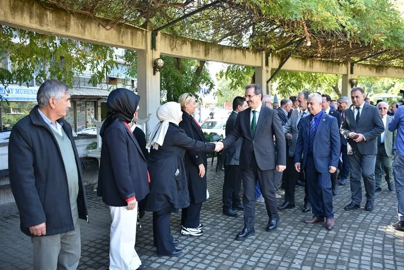 Salihli Kaymakamından Muhtarlar Derneğine ziyareti