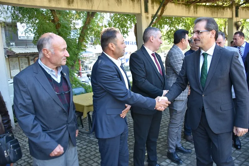 Salihli Kaymakamından Muhtarlar Derneğine ziyareti