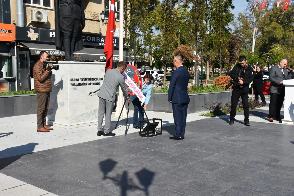 19 Ekim Muhtarlar Günü törenle kutlandı