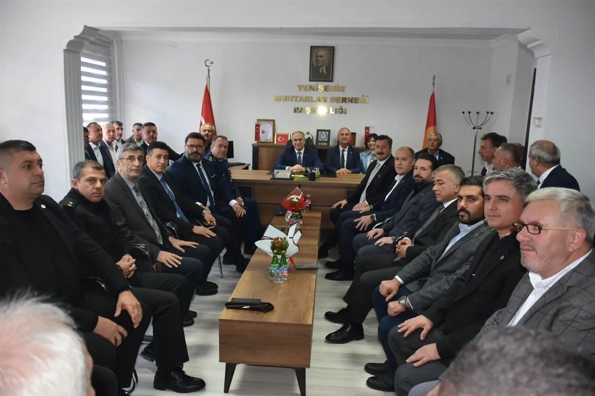 19 Ekim Muhtarlar Günü törenle kutlandı