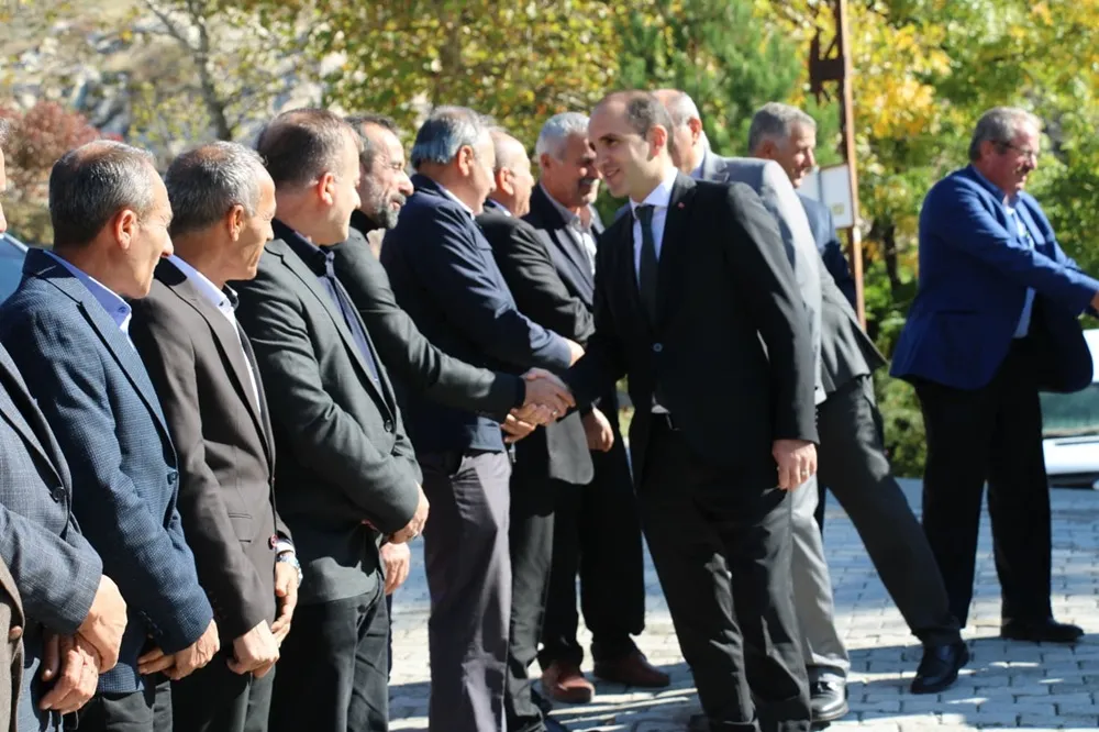 İskilip Kaymakamı Polat "19 Ekim Muhtarlar Günü" münasebetiyle düzenlenen programa katıldı