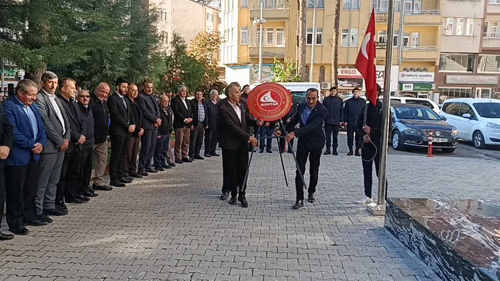 İskilip Kaymakamı Polat "19 Ekim Muhtarlar Günü" münasebetiyle düzenlenen programa katıldı