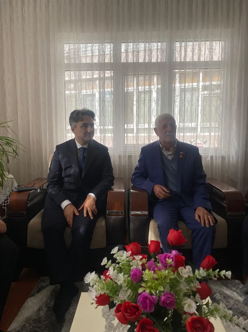 Şarköy Kaymakamı Erdoğan, şehit ailemiz ve kahraman gaziye ziyaretleri