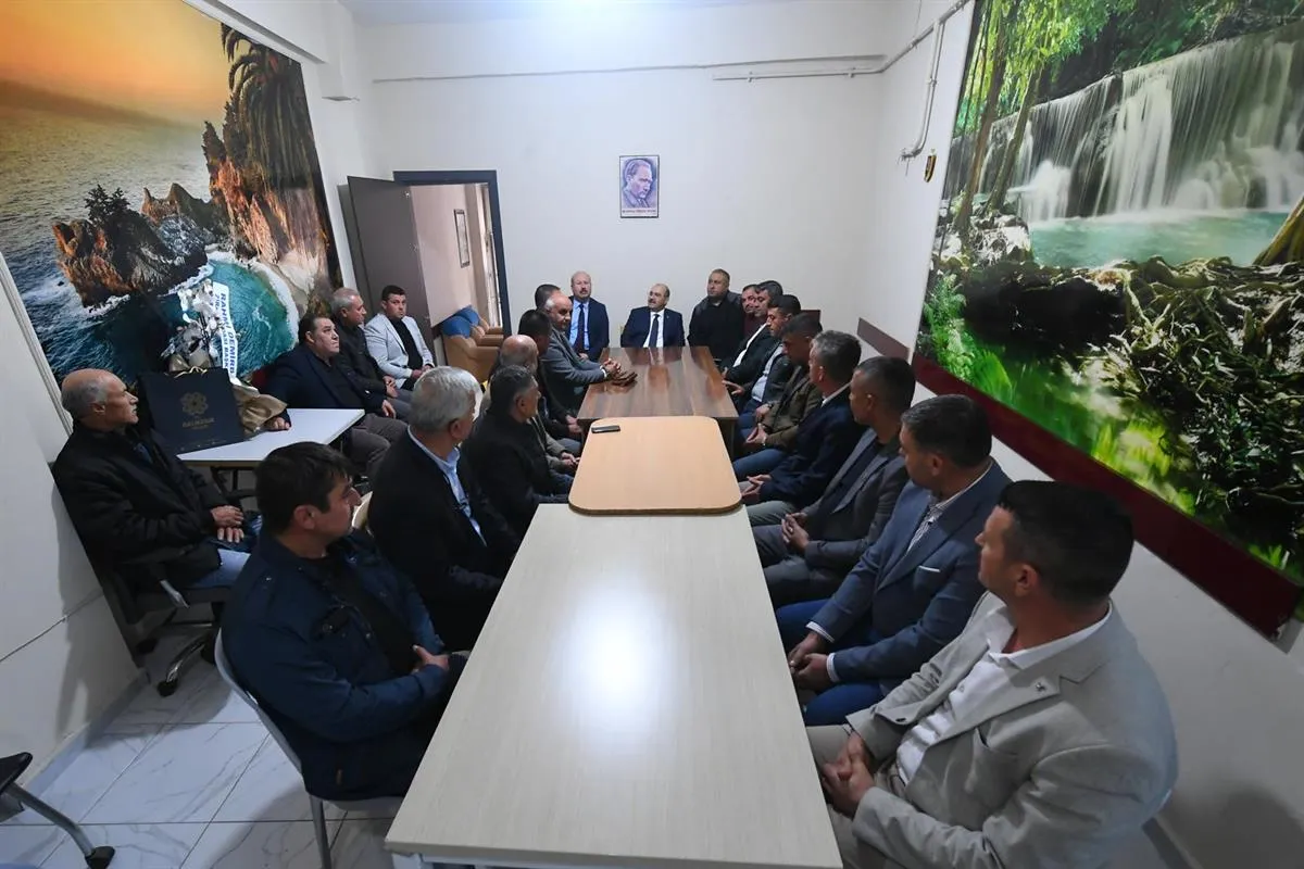 Muhtarlardan Vali Ustaoğlu’na teşekkür