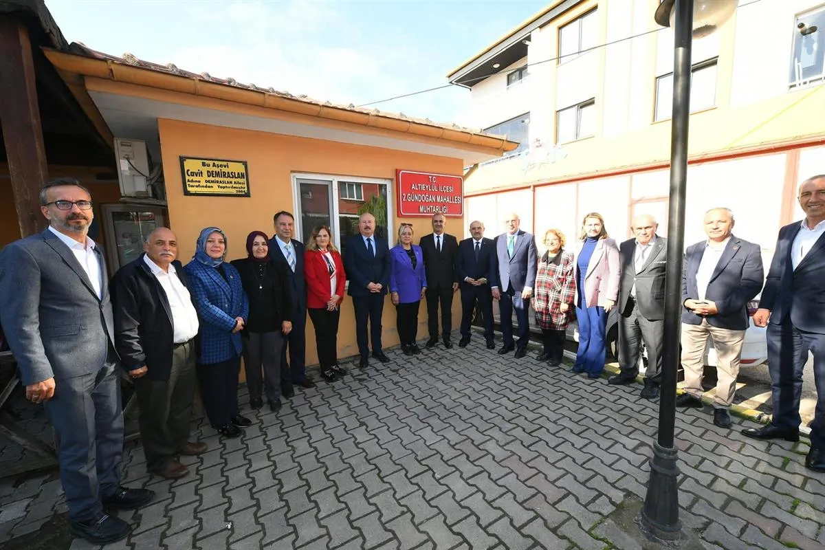 Muhtarlardan Vali Ustaoğlu’na teşekkür