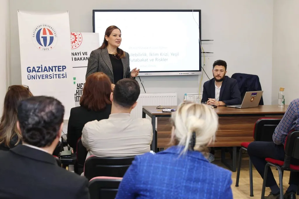 GAÜN’de yeşil mutabakat ve iklim değişikliği eğitimi başladı