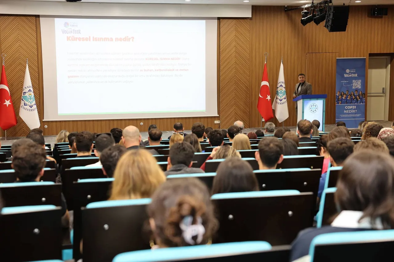 ALKÜ’de COP31 gönüllüleri seferberliğe hazır