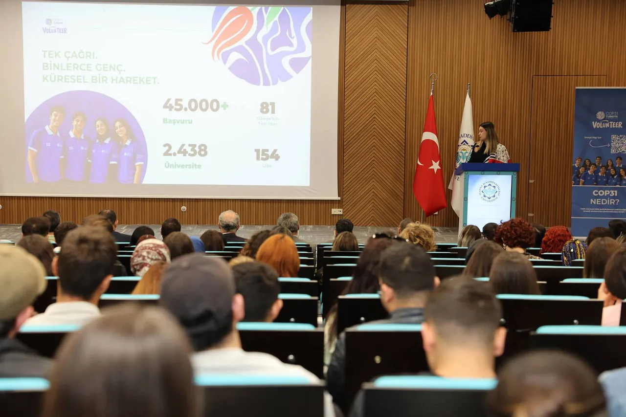 ALKÜ’de COP31 gönüllüleri seferberliğe hazır