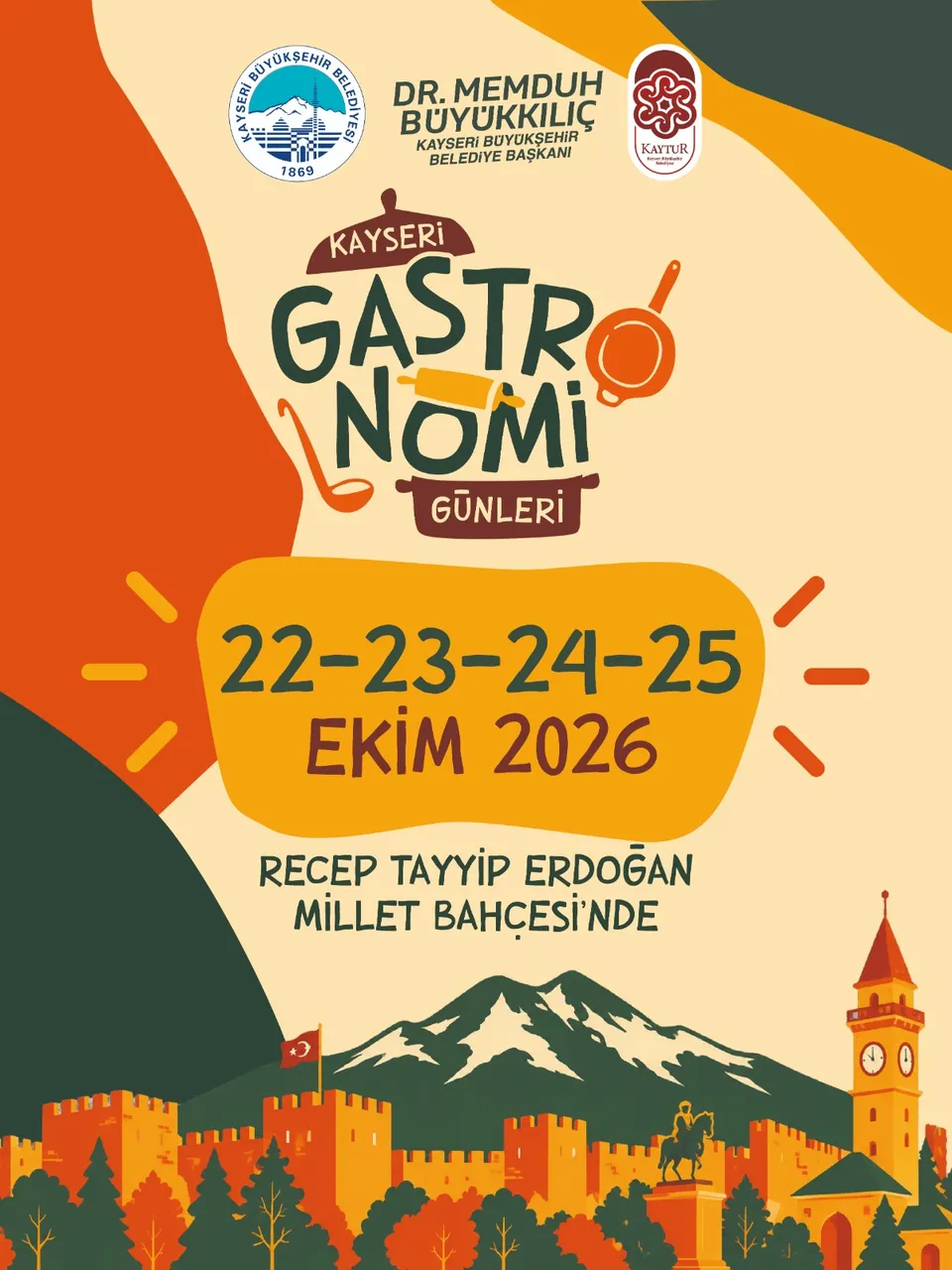 Kayseri gastronomi günleri için geri sayım başladı: 1 ton börek aşı