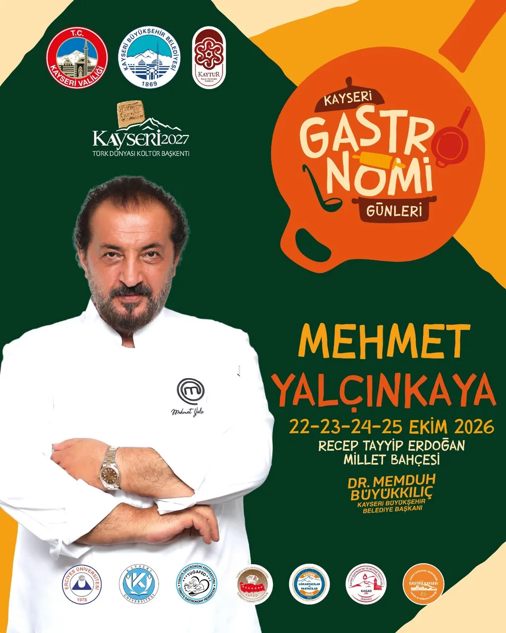 Kayseri gastronomi günleri için geri sayım başladı: 1 ton börek aşı