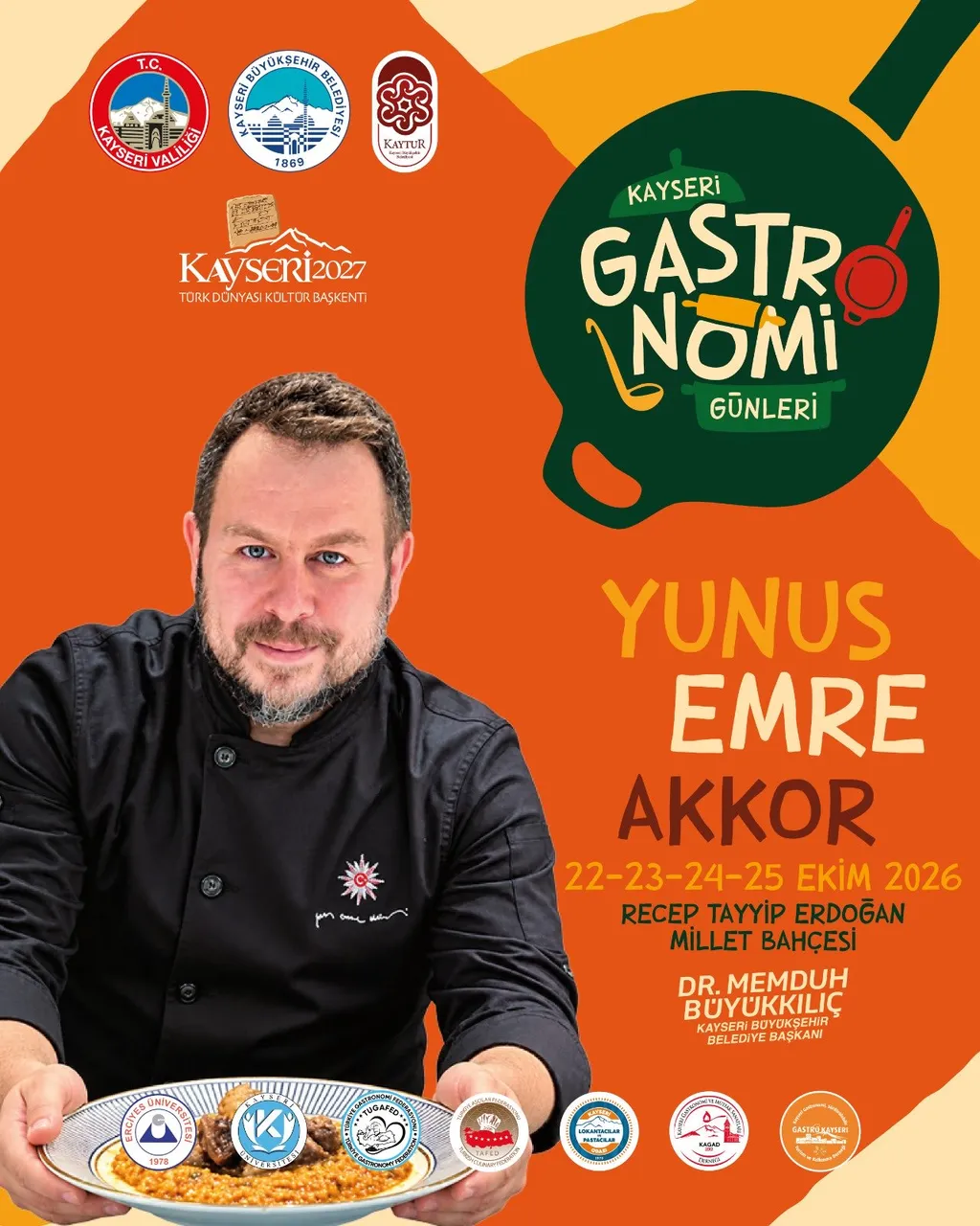 Kayseri gastronomi günleri için geri sayım başladı: 1 ton börek aşı