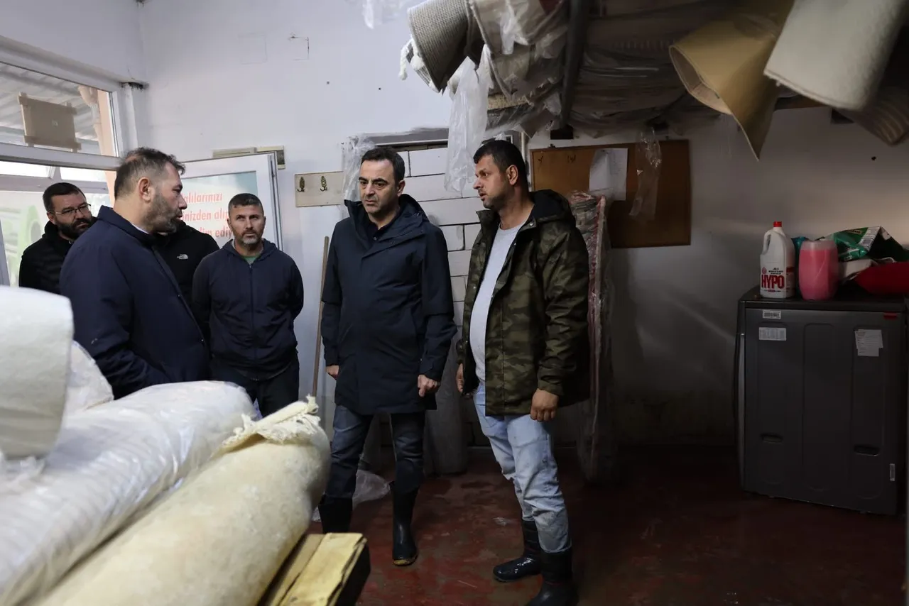 Başkan Özlü´den Hafta Sonu Boyunca yoğun mesai