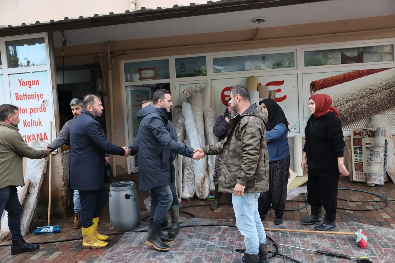 Başkan Özlü´den Hafta Sonu Boyunca yoğun mesai