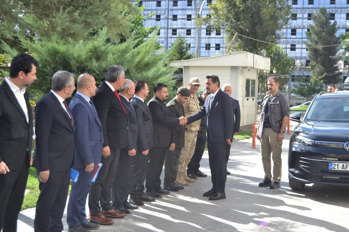 Bismil Kaymakamı Görevine başladı