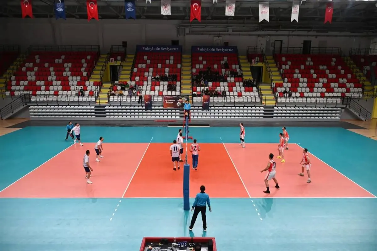 4. Kamu Spor Oyunları final müsabakası heyecanı