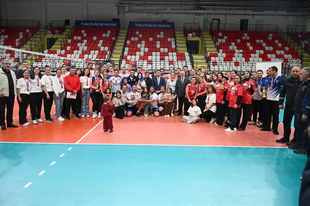 4. Kamu Spor Oyunları final müsabakası heyecanı