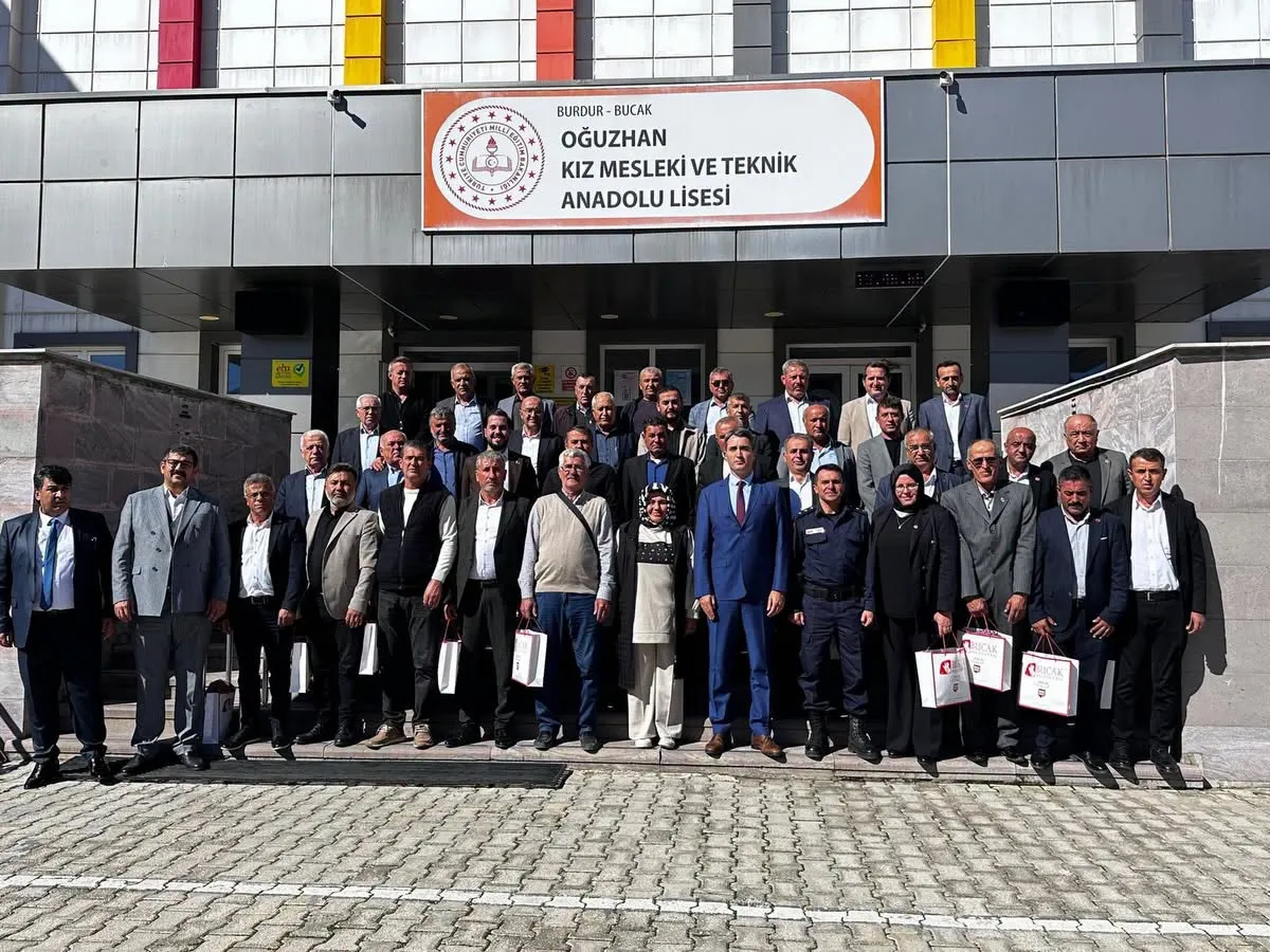 Bucak Kaymakamı can Kazım kuruca, düzenlenen yemek programına katıldı