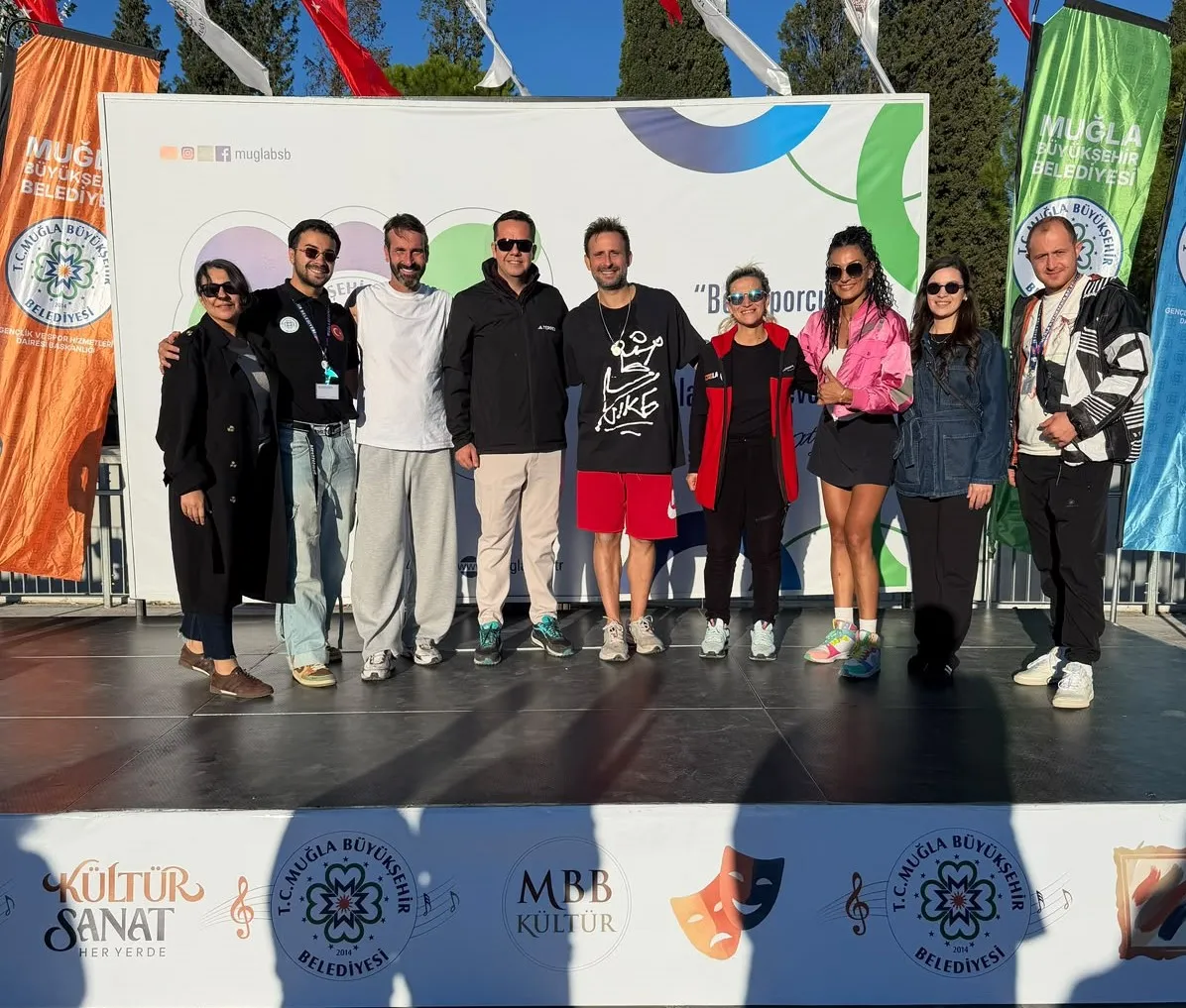 Muğla’da Cumhuriyet Bayramı coşkusu spor etkinlikleriyle başladı