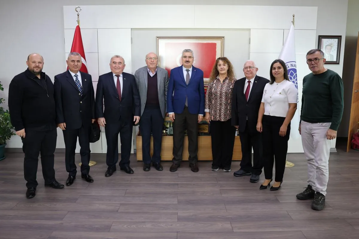 Tekirdağ Namık Kemal Üniversitesi Rektörüne ziyaret