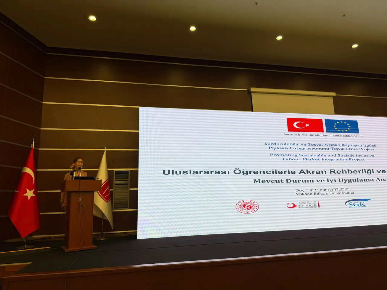Uluslararası öğrencilerle akran rehberliği ve ortak akıl etkinliği gerçekleşti