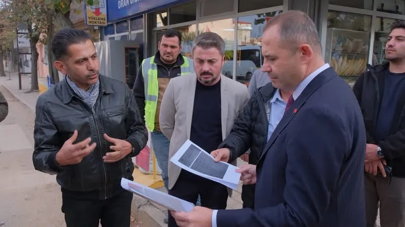 Kırklareli Belediyesi, altyapı projesi Kapsamında Kurtuluş Caddesi’ndeki çalışmaları yerinde inceledi