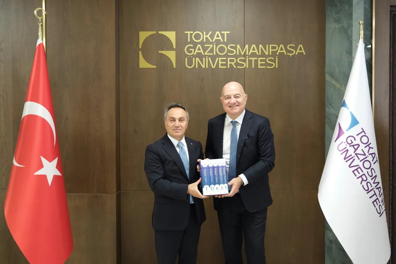 ESAS Holding CEO’su Özdoğru ve eski Bakan Yardımcısı Büyükkaya, Tokat Gaziosmanpaşa Üniversitesi Rektörünü ziyaret etti