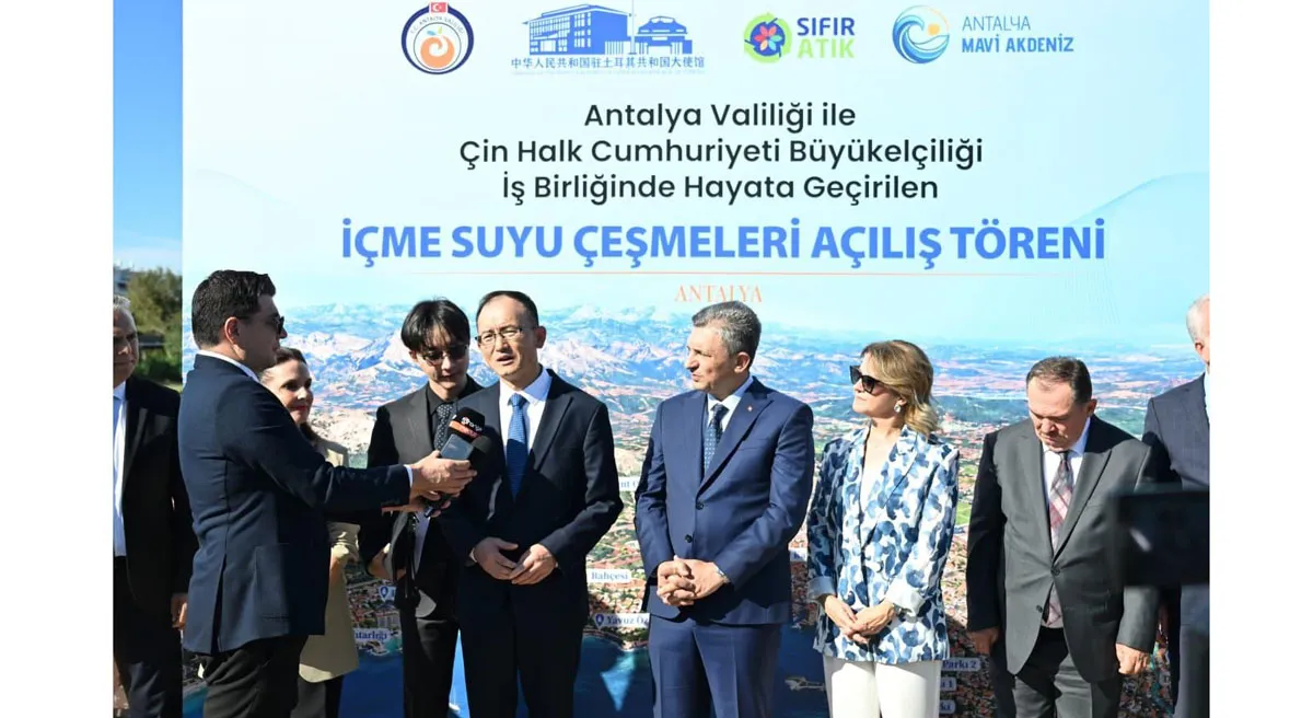 Antalya’da 20 yeni içme suyu istasyonu hizmete açıldı