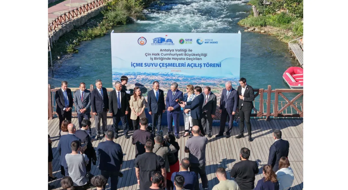 Antalya’da 20 yeni içme suyu istasyonu hizmete açıldı