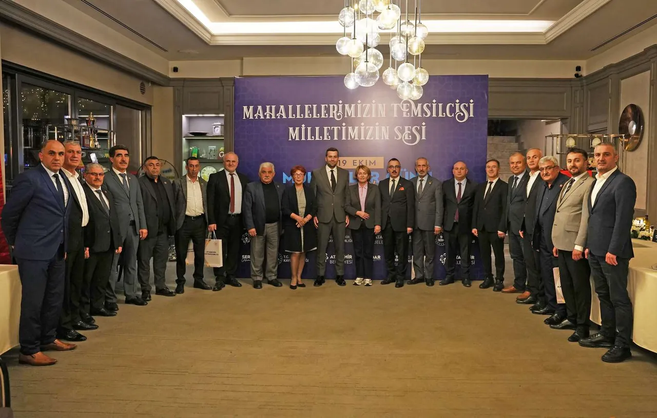 Başkan V. Serdar Orhan, Muhtarlarla buluştu