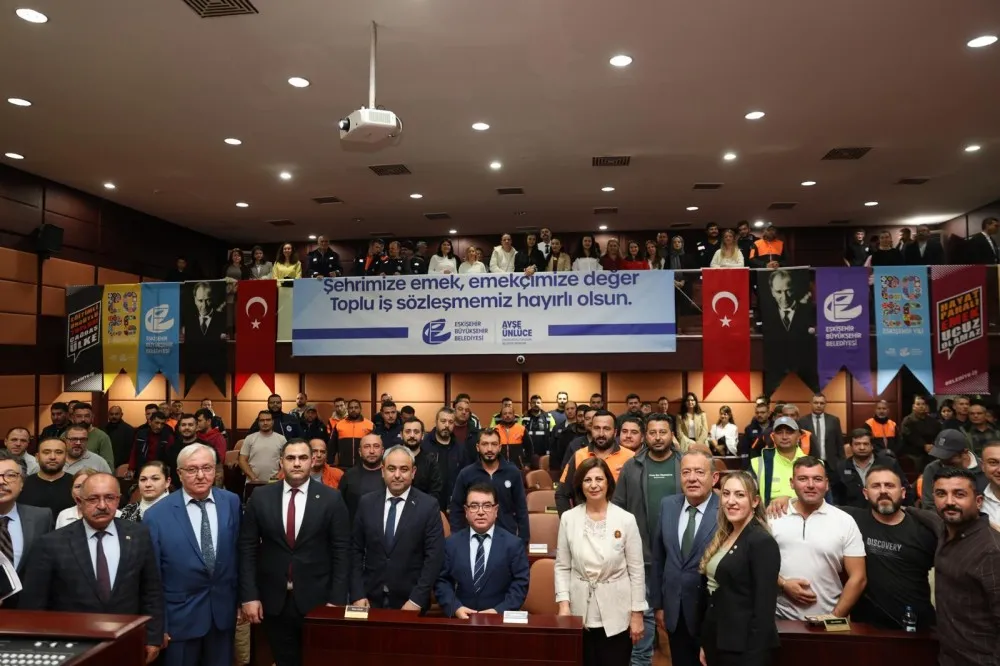 2026 Eskişehir Yılında emeğe yüzde 26 zam