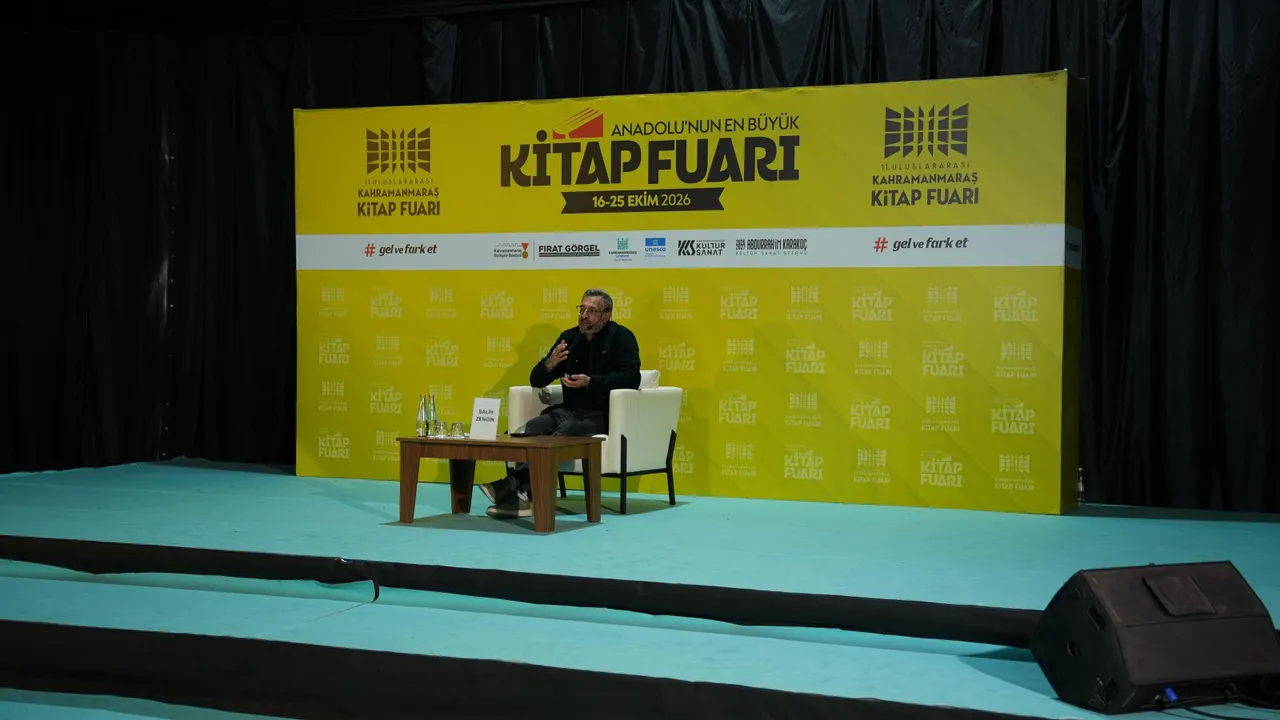 Büyükşehir’in Kitap Fuarında Salih Zengin’den çocuklara kitap sevgisi üzerine söyleşi