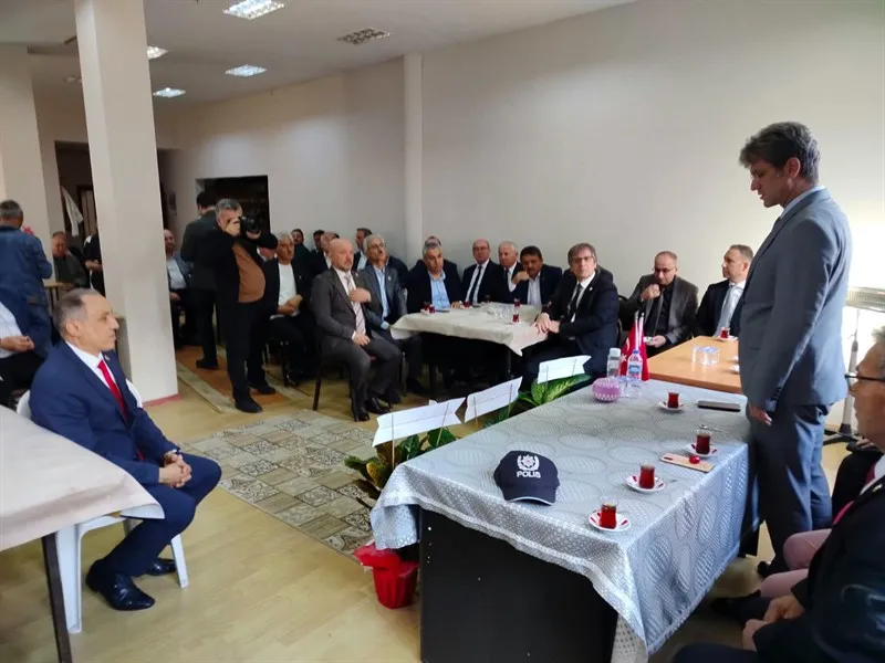 Kaymakam Civelek, 19 Ekim Muhtarlar Günü programına katıldı