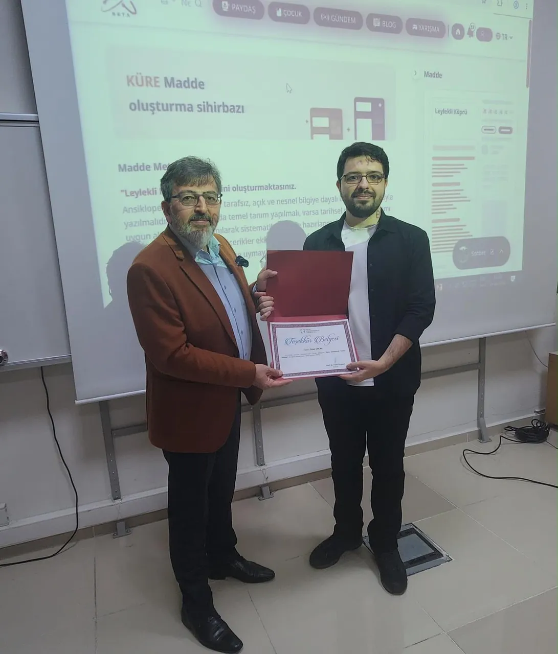 Tokat Gaziosmanpaşa Üniversitesinde Küre Ansiklopedi Yazım Atölyesi düzenlendi