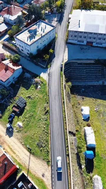 Şarkikaraağaç Gedikli Köyü’nde sıcak asfalt çalışmaları tamamlandı