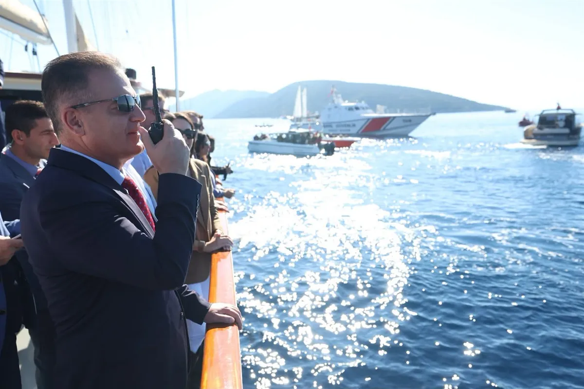 38. The Bodrum Cup Yelken Yarışları’nın Startını Muğla Valisi İdris Akbıyık Verdi