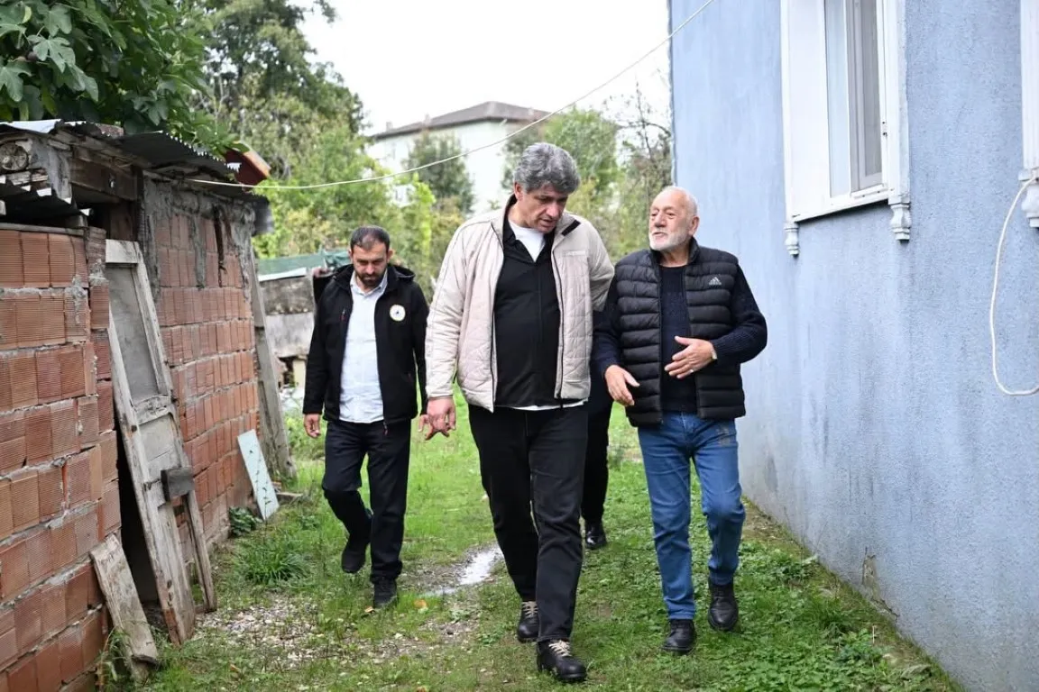 Başkan Kocaman Afetten Etkilenen Aileleri yalnız bırakmadı