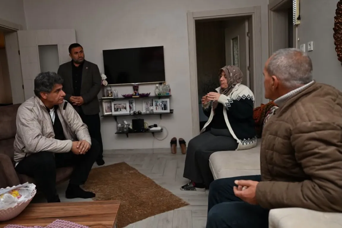 Başkan Kocaman Afetten Etkilenen Aileleri yalnız bırakmadı