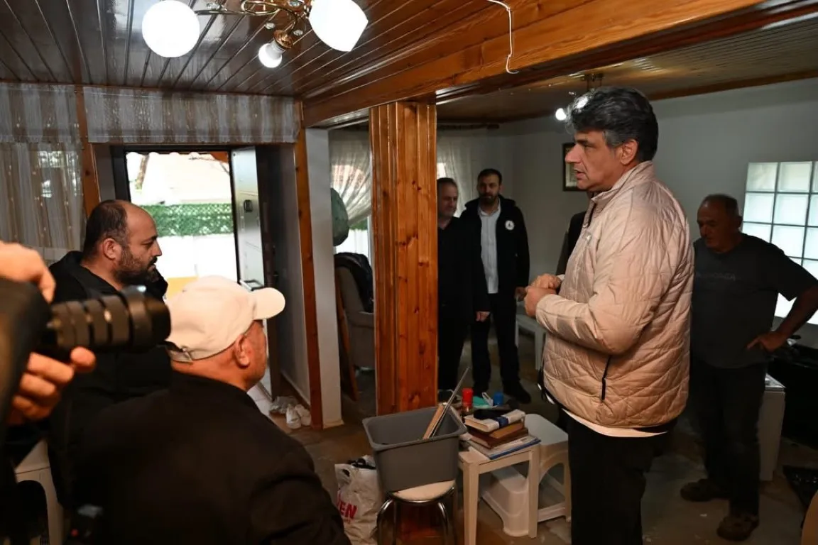 Başkan Kocaman Afetten Etkilenen Aileleri yalnız bırakmadı